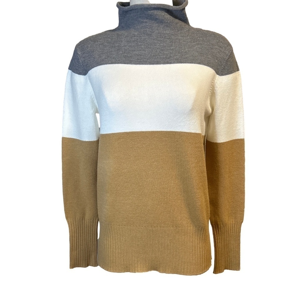 French Connection Mock Neck Sweater/Medium